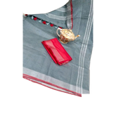Khadi Linen Saree M J HANDLOOM